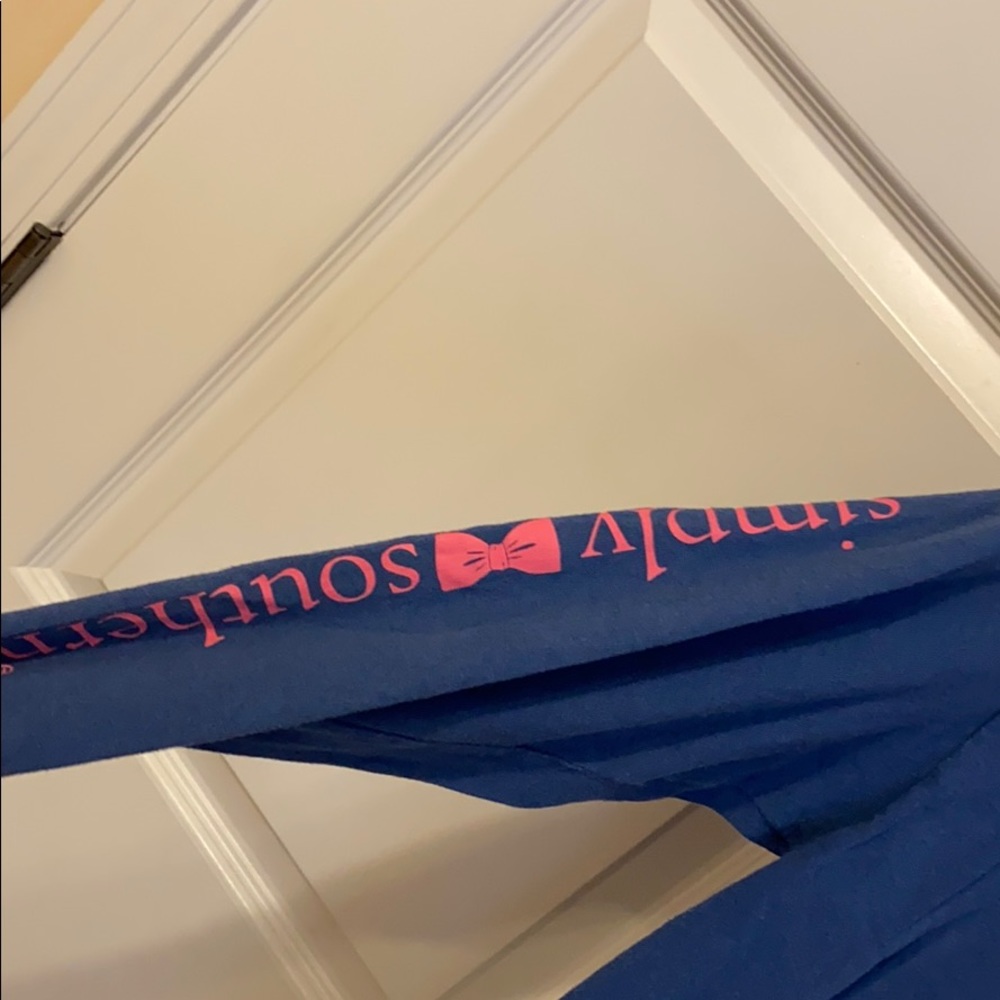 Blue simply southern longsleeve T-shirt - Picture 3 of 5